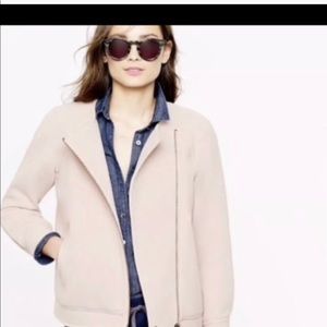 J.Crew motorcycle jacket navy blue